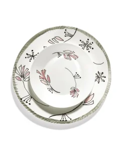 Serax Porzellan|Teller|Midnight Flowers Teller by Marni