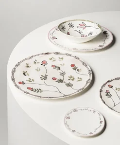 Serax Porzellan|Teller|Midnight Flowers Teller by Marni