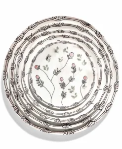 Serax Porzellan|Teller|Midnight Flowers Teller by Marni