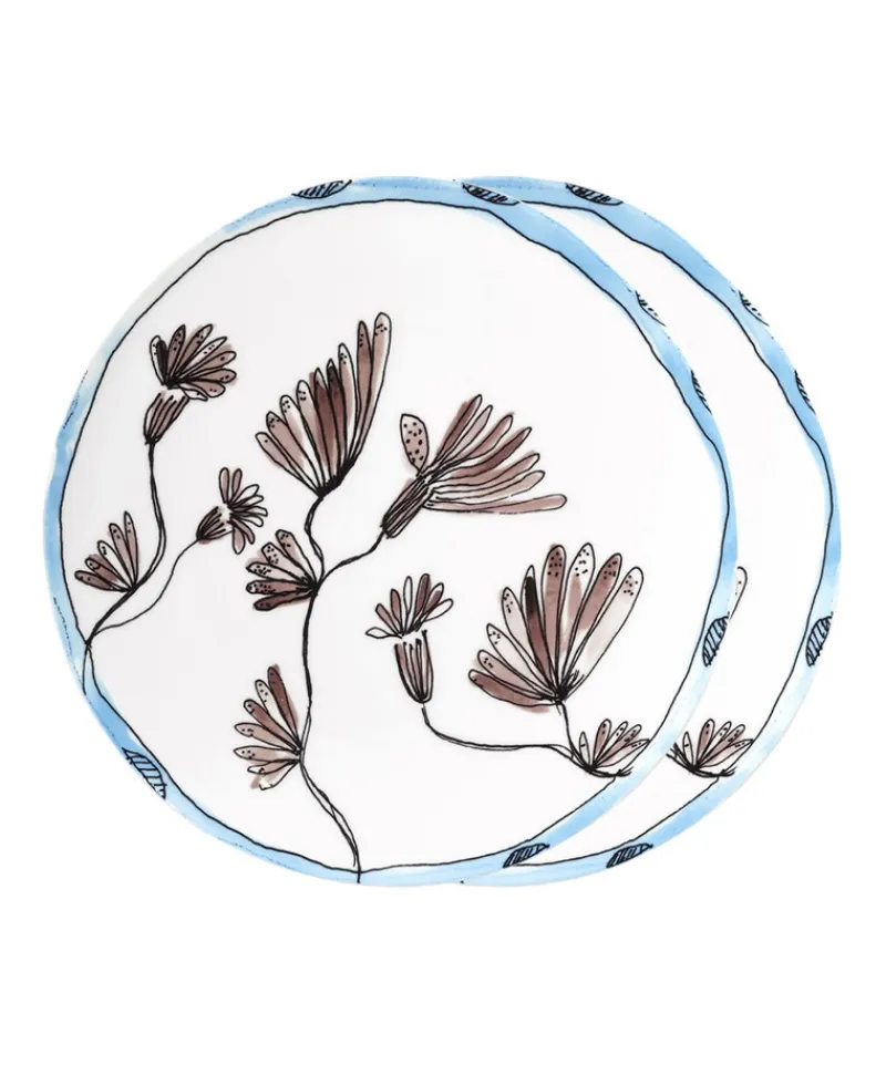 Serax Porzellan|Teller|Midnight Flowers Teller by Marni