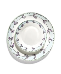 Serax Porzellan|Teller|Midnight Flowers Teller by Marni