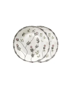 Serax Porzellan|Teller|Midnight Flowers Teller by Marni