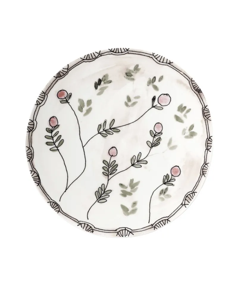 Serax Porzellan|Teller|Midnight Flowers Teller by Marni