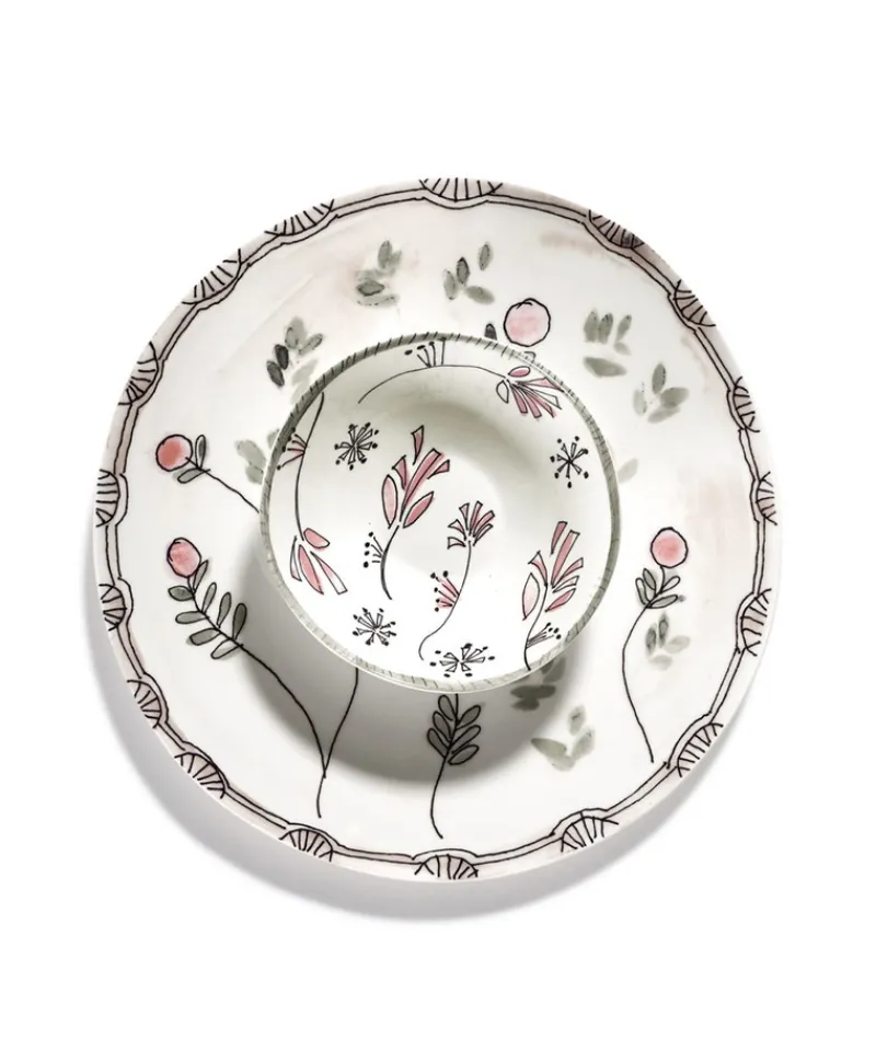 Serax Porzellan|Teller|Midnight Flowers Teller by Marni