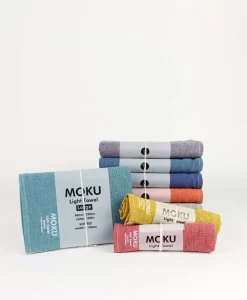 KENKAWAI Japanische Handtücher|Moku leichtes Baumwoll-Handtuch