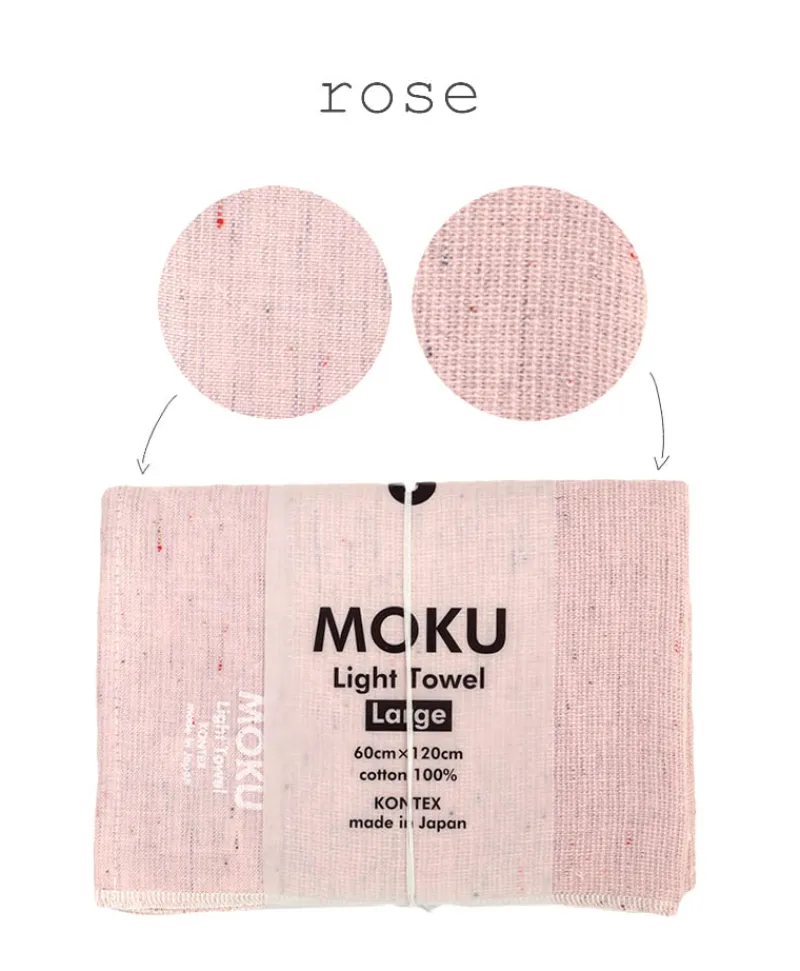 KENKAWAI Japanische Handtücher|Moku leichtes Baumwoll-Handtuch