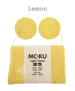 KENKAWAI Japanische Handtücher|Moku leichtes Baumwoll-Handtuch