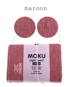 KENKAWAI Japanische Handtücher|Moku leichtes Baumwoll-Handtuch