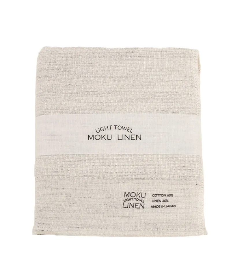 KENKAWAI Leinen|MOKU leichtes Leinen-Handtuch