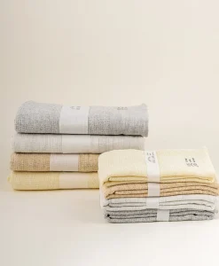 KENKAWAI Leinen|MOKU leichtes Leinen-Handtuch