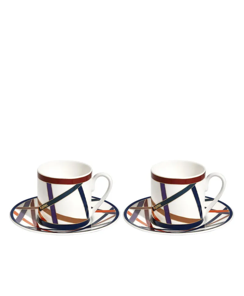 Missoni Home Tassen|Kaffee Und Tee|Nastri Multicolor Kaffeetassen 2er Set