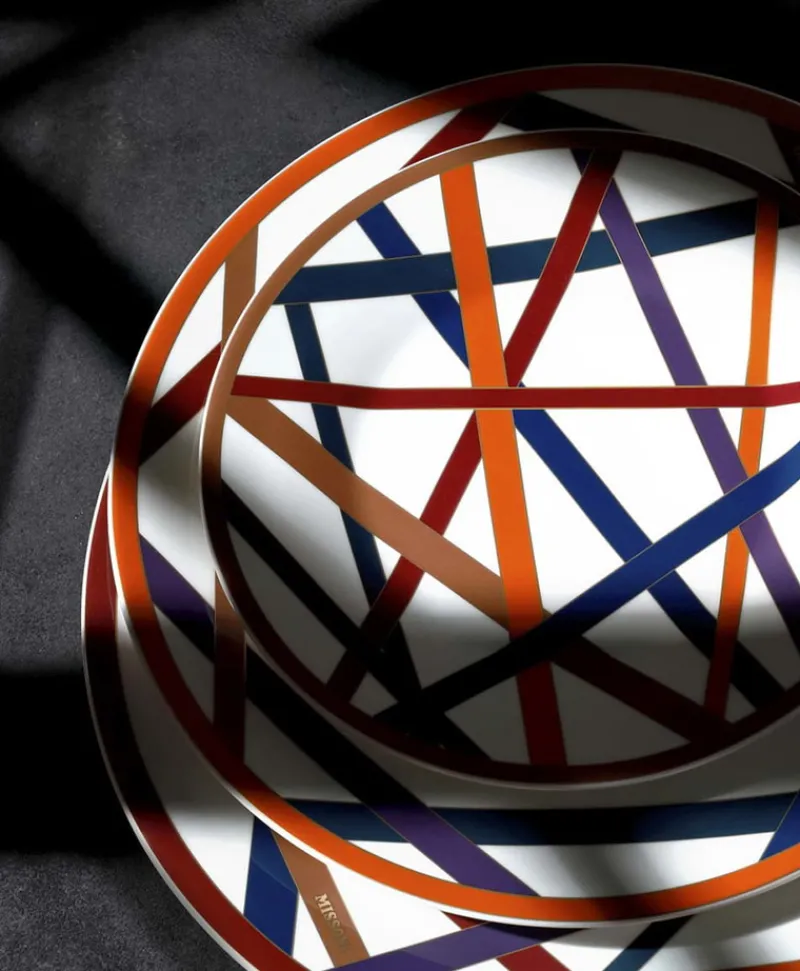Missoni Home Porzellan|Teller|Nastri Multicolor Teller 6er Set