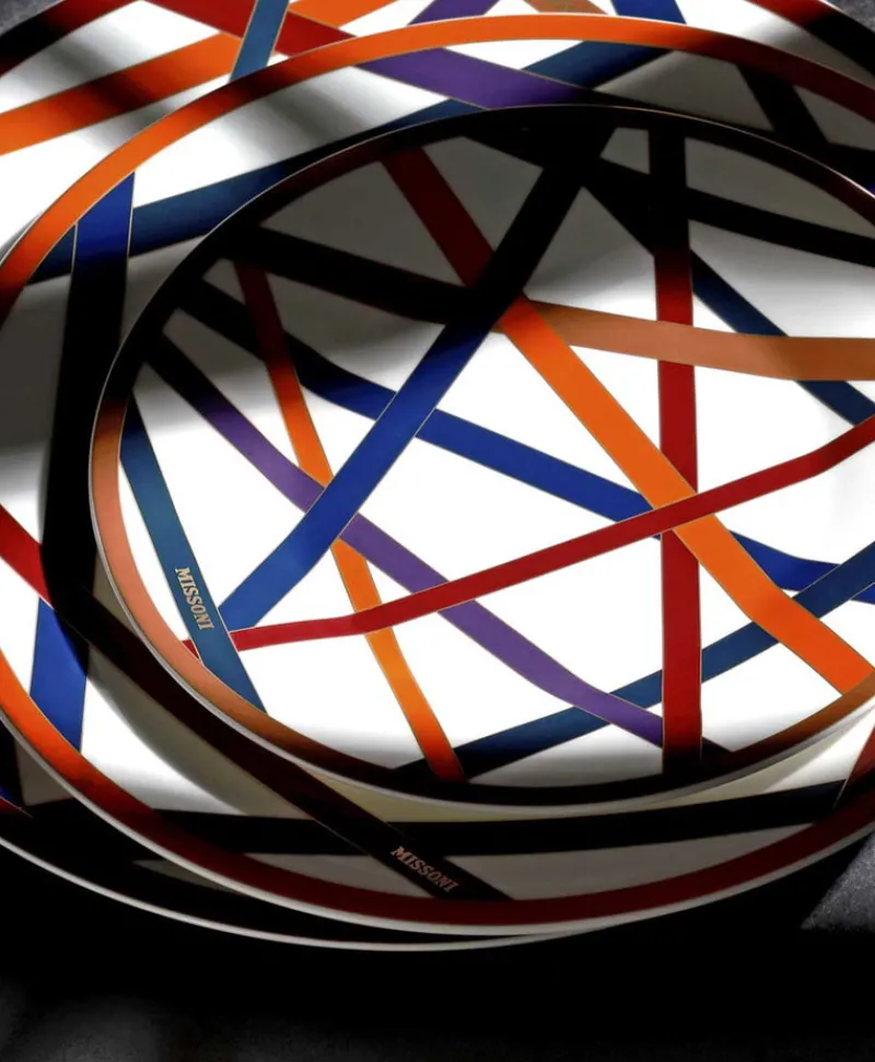 Missoni Home Porzellan|Teller|Nastri Multicolor Teller 6er Set