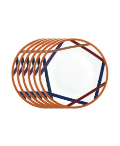 Missoni Home Porzellan|Teller|Nastri Multicolor Teller 6er Set