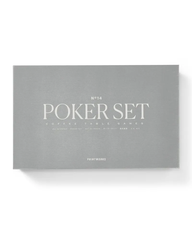 Printworks Spiele|No. 14 Poker Set - Coffee Table Games