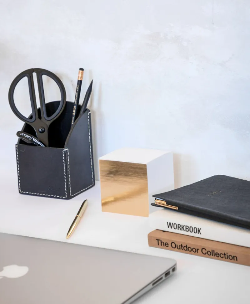 GMUND Papier Papeterie|Notizblock Cube - Natürliche Baumwolle