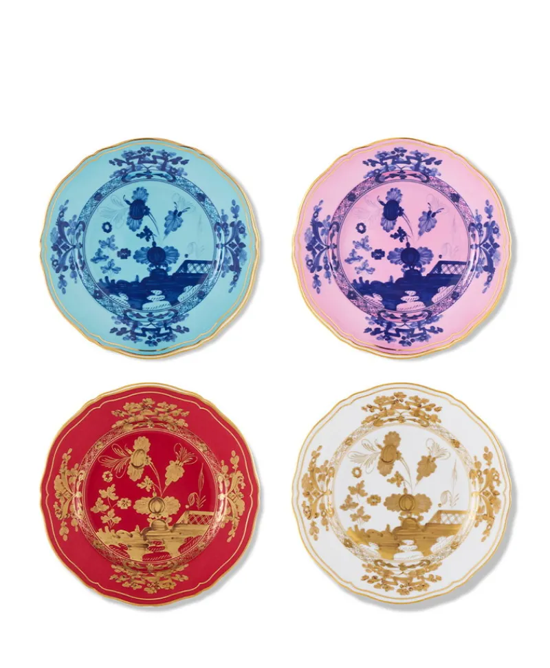 Ginori 1735 Porzellan|Teller|Oriente Italiano Dessert Teller 4er Set
