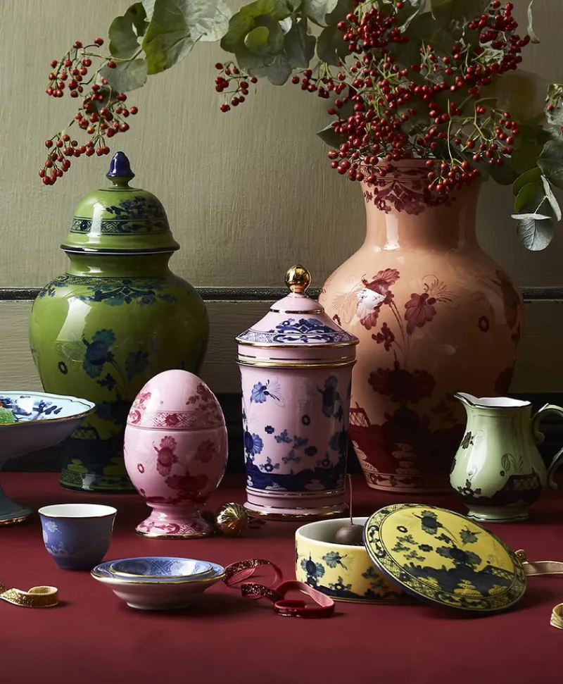 Ginori 1735 Vasen|Oriente Italiano Ming Vase