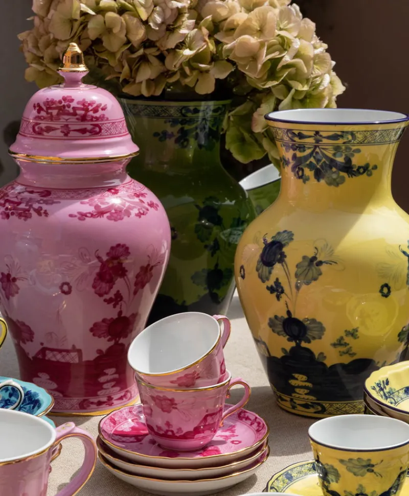 Ginori 1735 Vasen|Oriente Italiano Potiche Vase