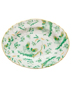 Ginori 1735 Asiatische Küche|Porzellan|Oro di Doccia Servierplatten oval