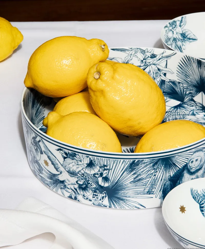 Sieger by Fu00fcrstenberg Porzellan|Schüsseln Und Schalen|Paraíso Blue Schalen zylindrisch