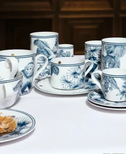 Sieger by Fu00fcrstenberg Tassen|Kaffee Und Tee|Paraíso Blue Tassen zylindrisch