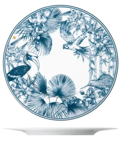 Sieger by Fu00fcrstenberg Porzellan|Teller|Paraíso Blue Teller Fahnenform