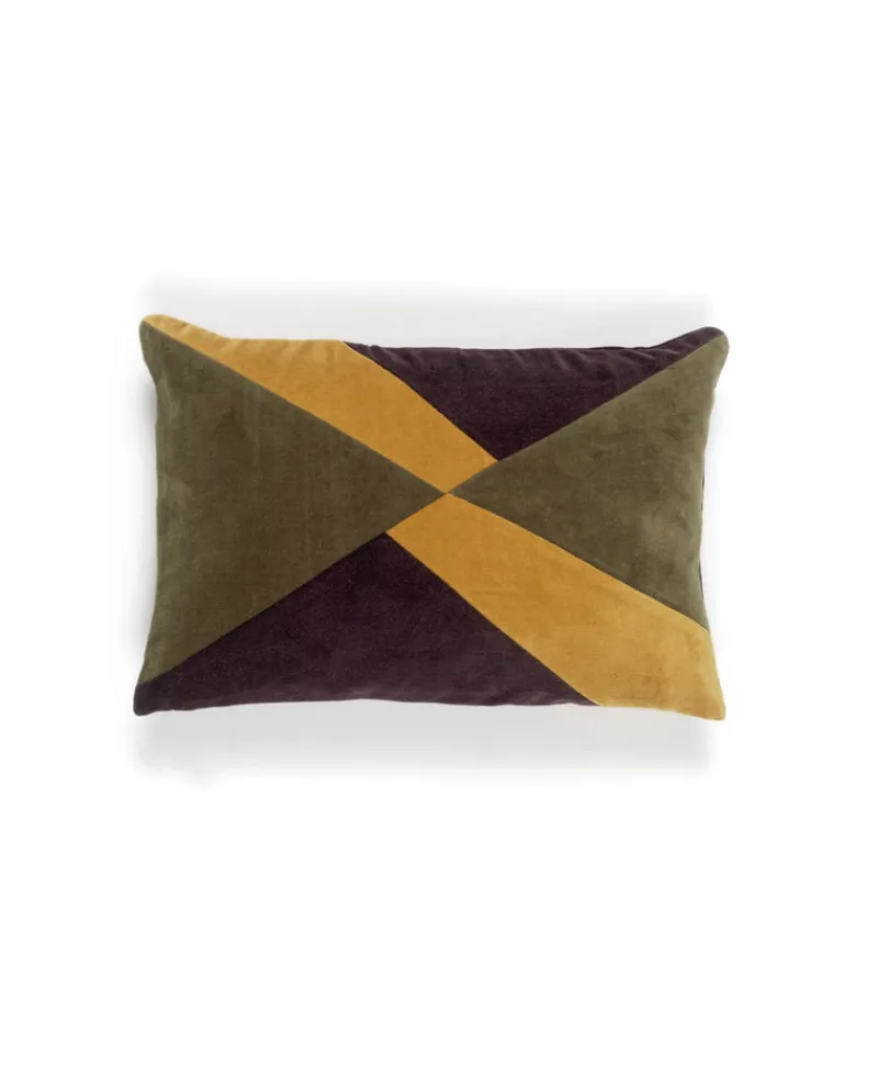 u00c9litis Kissen|Patchwork Samtkissen Clio