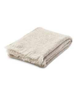 Luiz Decken Und Plaids|Plaid Hanny aus Bouclé-Cashmere mit Fransen