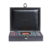 Hector Saxe Paris Edles Handwerk|Spiele|Poker-Set Alligator aus Leder
