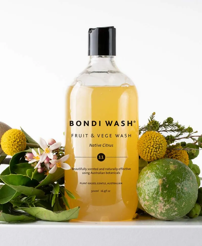 BONDI WASH Reinigungsmittel|Reinigungsmittel für Obst und Gemüse – FRUIT & VEGETABLE WASH