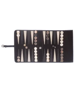 Hector Saxe Paris Reiseaccessoires|Spiele|Reise-Backgammon Victor aus Leder