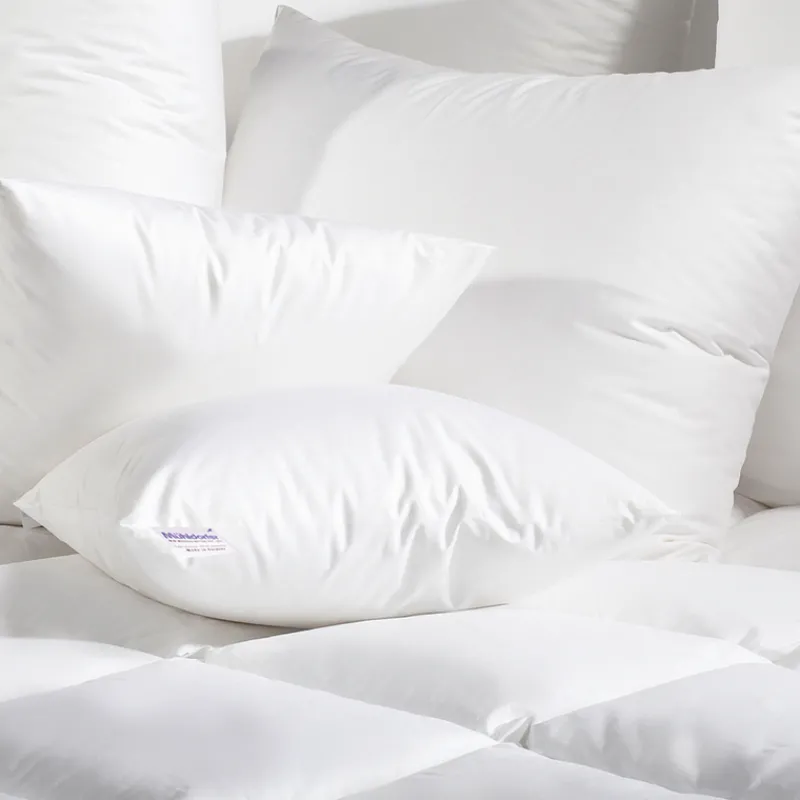 Mu00fchldorfer Kissen|Royal Spezial Daunen Kopfkissen (Zweikammer Kissen)