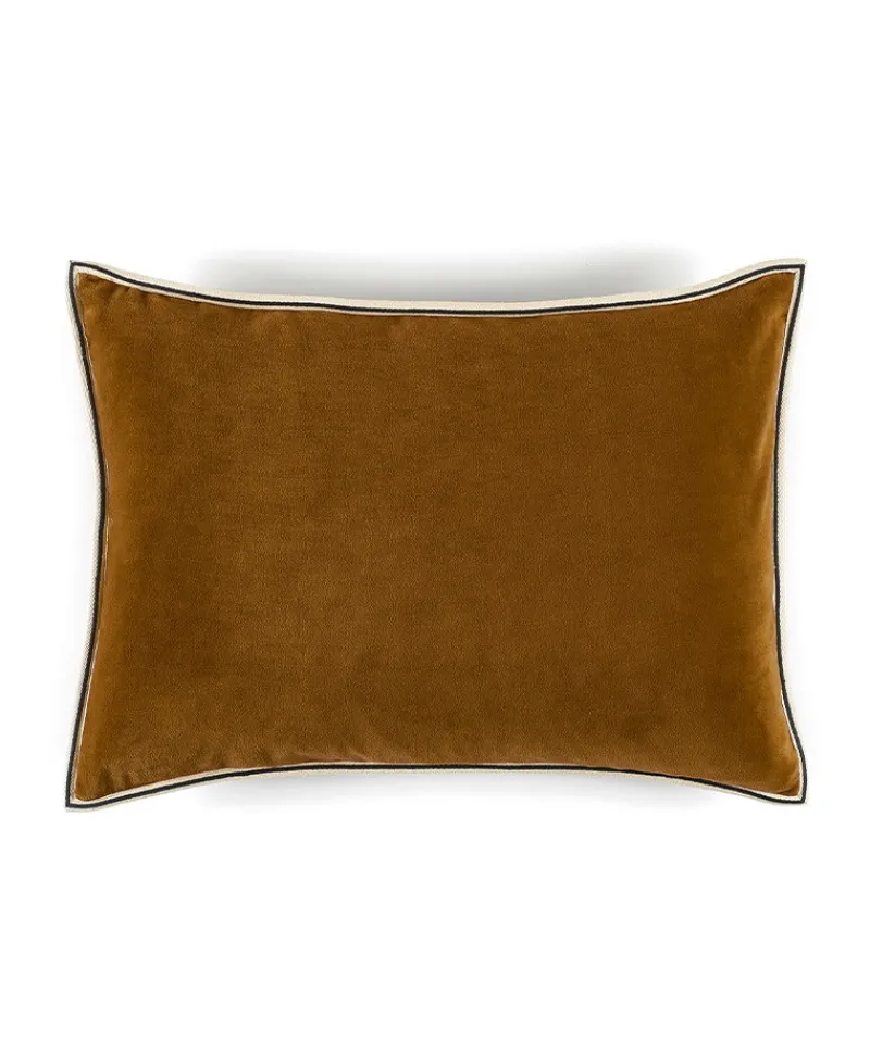 u00c9litis Kissen|Samtkissen Aristote mit Paspelveredelung