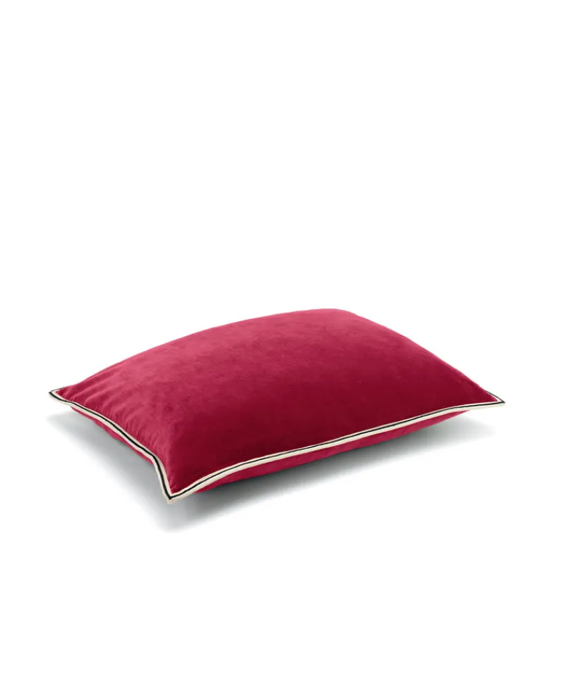 u00c9litis Kissen|Samtkissen Aristote mit Paspelveredelung