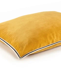 u00c9litis Kissen|Samtkissen Aristote mit Paspelveredelung