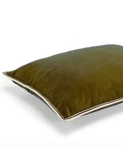 u00c9litis Kissen|Samtkissen Aristote mit Paspelveredelung