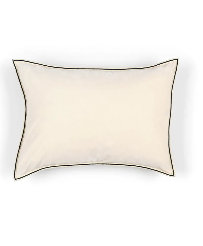 u00c9litis Kissen|Samtkissen Aristote mit Paspelveredelung