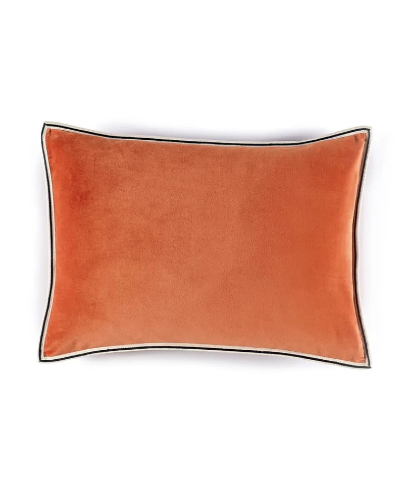 u00c9litis Kissen|Samtkissen Aristote mit Paspelveredelung