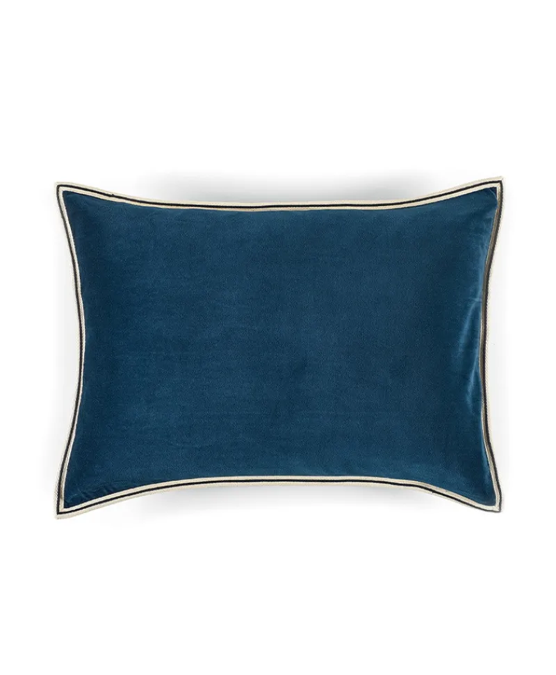 u00c9litis Kissen|Samtkissen Aristote mit Paspelveredelung