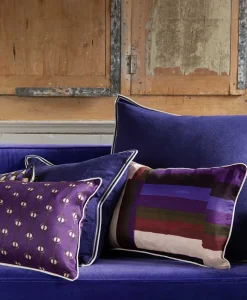 u00c9litis Kissen|Samtkissen Aristote mit Paspelveredelung