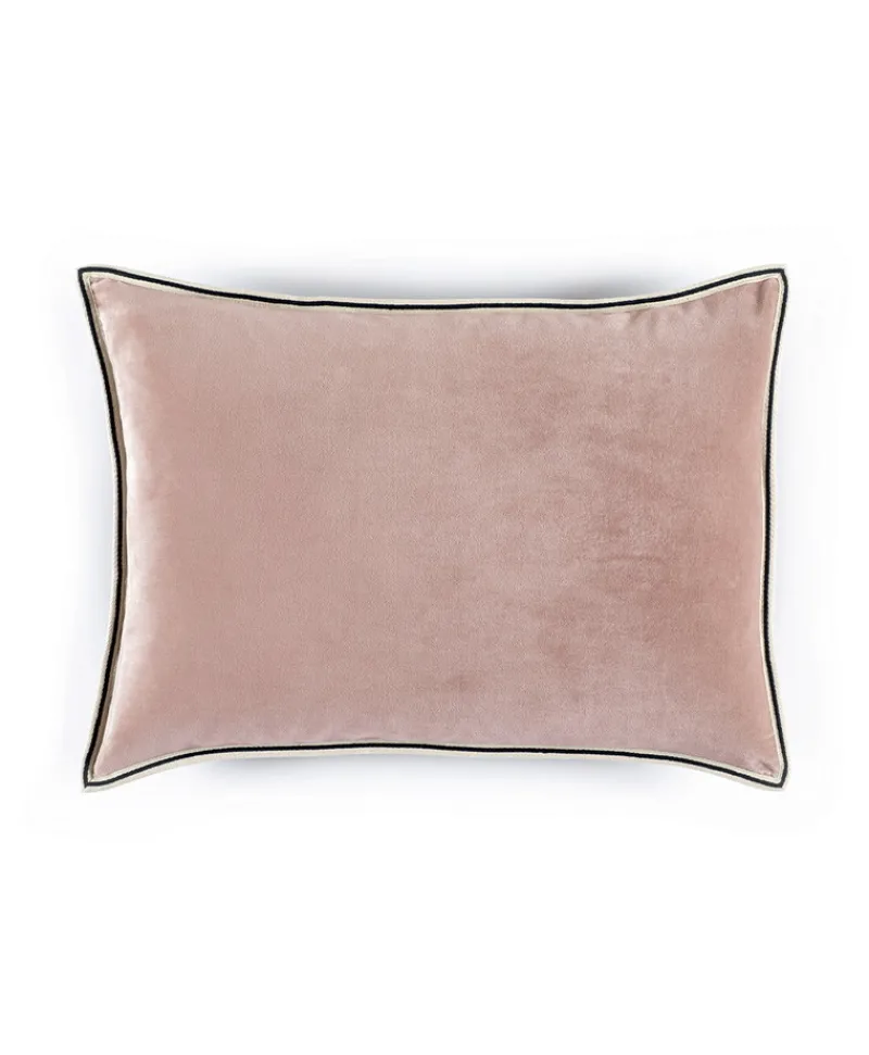 u00c9litis Kissen|Samtkissen Aristote mit Paspelveredelung