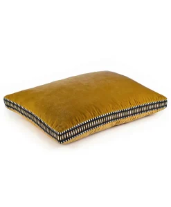 u00c9litis Kissen|Samtkissen Athena mit Paspelveredelung