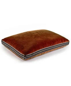 u00c9litis Kissen|Samtkissen Athena mit Paspelveredelung