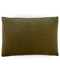 u00c9litis Kissen|Samtkissen Athena mit Paspelveredelung