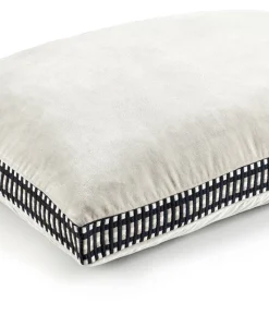 u00c9litis Kissen|Samtkissen Athena mit Paspelveredelung