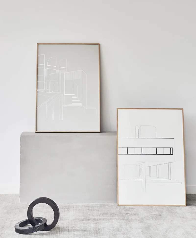 Kristina Dam Kunst Und Skulpturen|Skulptur MARBLE CIRCLE black