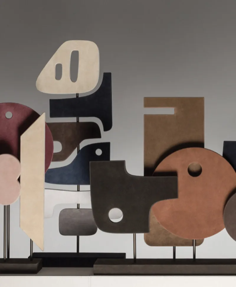 GioBagnara Kunst Und Skulpturen|Skulptur Tabou aus Wildleder