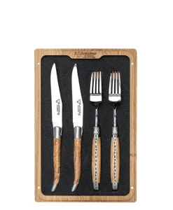 Laguiole en Aubrac Grillen|Grillen|Steakmesser und Gabel-Set