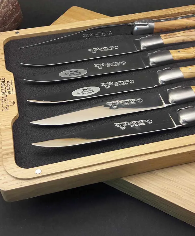 Laguiole en Aubrac Grillen|Grillen|Steakmesser-Set